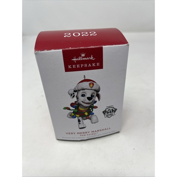 Hallmark Other - Hallmark Keepsake Very Merry Marshall Paw Patrol Ornament 2022